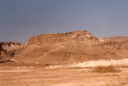 View of Masada